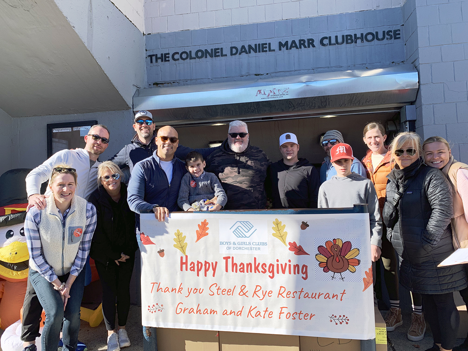 Steel & Rye Thanksgiving Dinners Boys & Girls Clubs of Dorchester